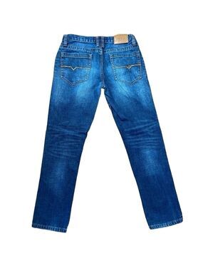 GUESS men jeans Halsted fit size 32 medium rise tapered slim denim 100% cotton